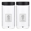 Santa Barbara Design Studio Food Storage Containers Glass Pantry Canisters,