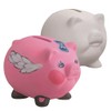 Color-Me! Ceramic Bisque Pig Banks (Pack of 12)