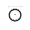 uxcell 6806-2RS Deep Groove Ball Bearing 30x42x7mm Double Sealed Chrome