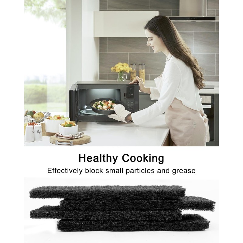 Microwave Oven Air Filter Charcoal Carbon Filter Pad Replace 5304512502