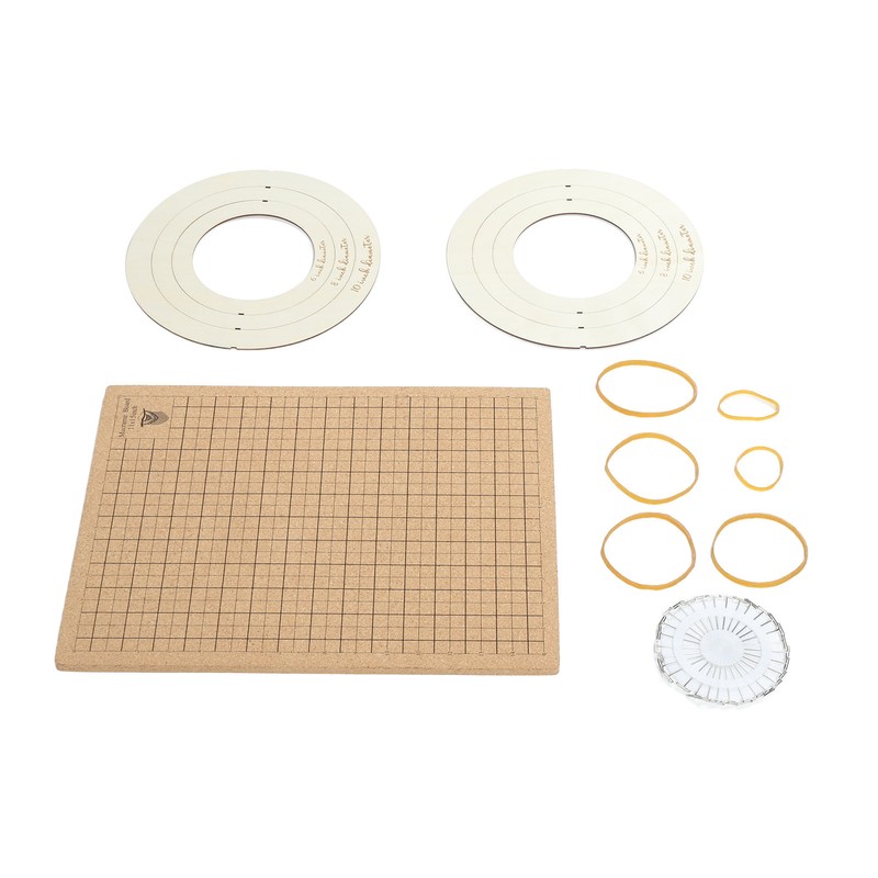 Macrame Board 11x15in Lightweight Macrame Braiding Board Reusable Grids Braiding
