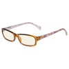 Eyekepper Computer Glasses Digital Eye Strain Prevention Glasses (Brown, 1.25)