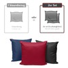 Alreya Renforcé Pillowcase, 100% Cotton, Super Soft Pillowcase with YKK