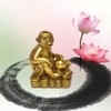 Zodiac Brass Monkey Statue Chinese Handmade Home Decor Collectibles Figurine