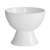 Bitto Helena Incense Goblet Glazed Ceramic Cream Incense Burner Height