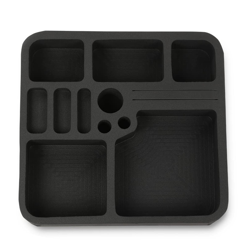 G-PLUS Floor Console Black Organizer Inserts 2 Pc Set Compatible