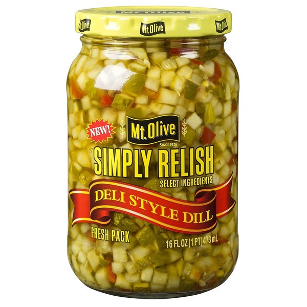 Mt. Olive Simply Relish Deli Style Dill 16 fl (Pack of 2)
