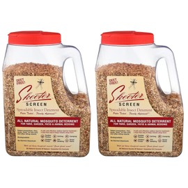 Skeeter Screen 4 Lb All Natural Essential Oil Spreadable Deterrent - Pack of (2), Yellow