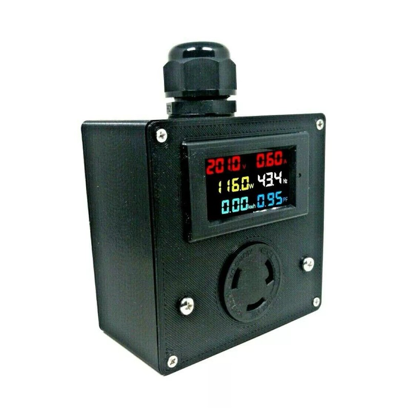 Unbranded Drok Power Meter NEMA L6-30 (Complete Kit) 200-240v Voltmeter