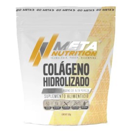 Meta Nutrition Colageno Hidrolizado 500 Gr 50 Porciones                                                                                               