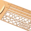 Midori 42290006 Clip Ruler, Copper A
