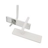 Amig - White Aluminium Handle Set with Square Plate and