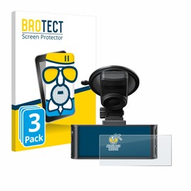 BROTECT Anti-Glare Protective Glass for Redtiger F7NS 4K (Pack of 3) Protective Film Tempered Glass Matt [Extremely Scratch-Resistant 9H, Anti-Reflection]