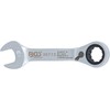 BGS 30713 Ratchet ring wrench, short, 13 mm