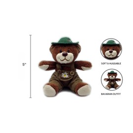 Essence of Europe Gifts German Teddy Bear Boy (with hat)