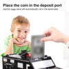 Kids Piggy Bank Music Light Simulating Armored Car Coin Bank