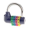 SDENSHI 4-letter combination lock, letter lock, padlock, combination lock, suitcase