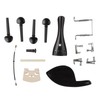 15Pcs Violin Accessory Tailpiece Chin Rest Tuning Peg Fine Tuner