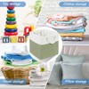 FinishingBo Fabric Cubes Storage Basket, 6 Pack 11x11 in with