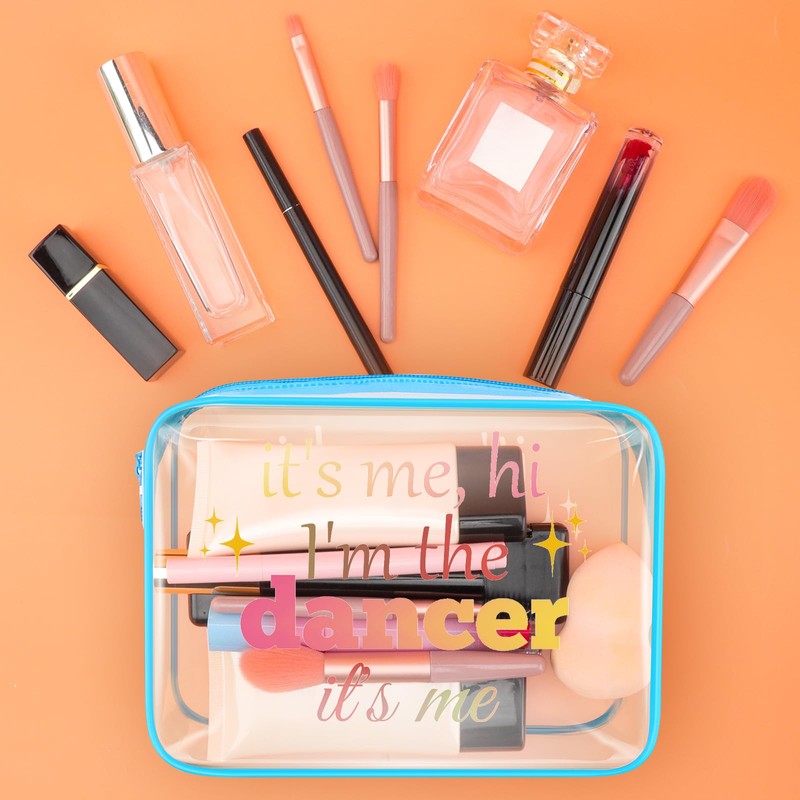 Dance Lover Gifts For Girl Clear Makeup Bag Dance Teacher
