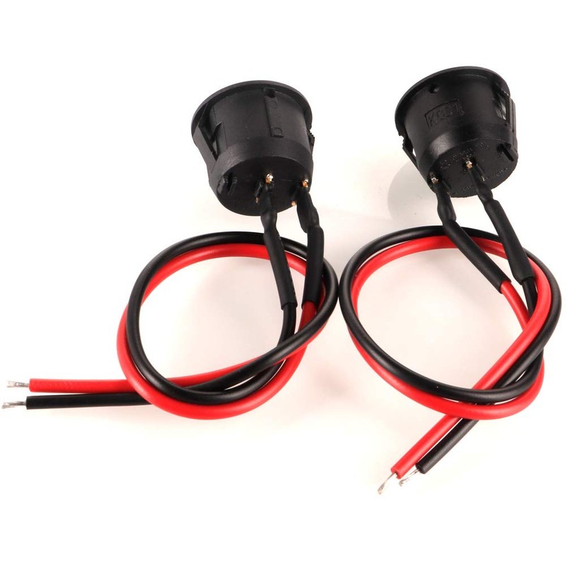 Gebildet 10pcs AC 6A/250V 10A/125V SPST 2 Pins 2 Position
