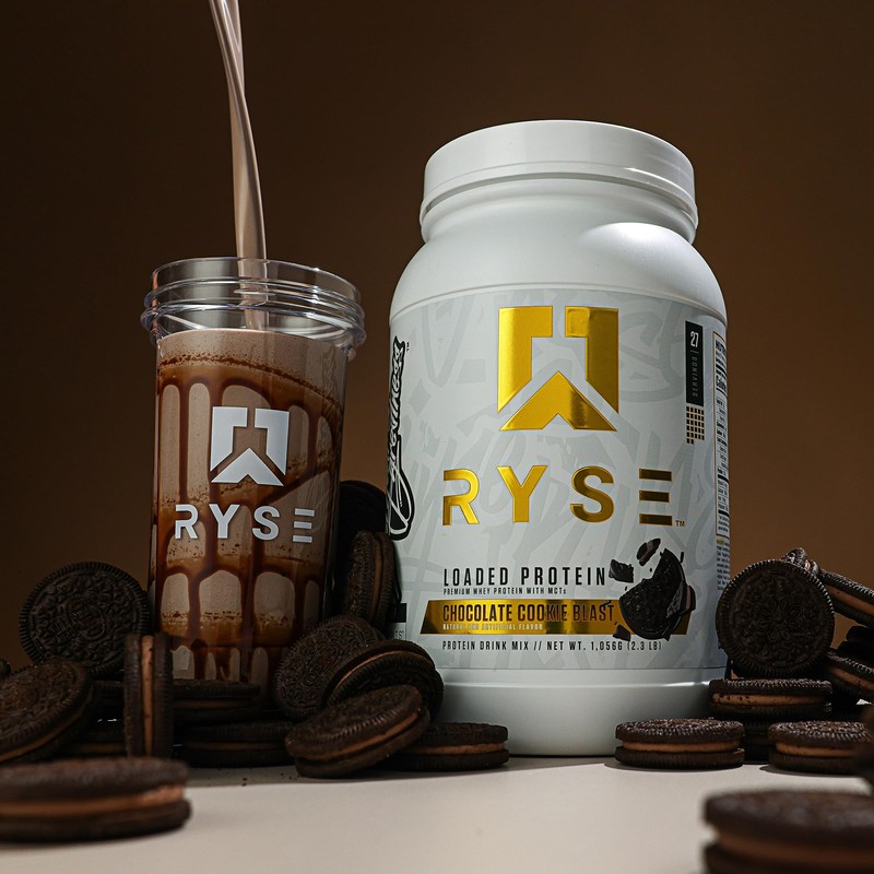 RYSE Loaded Protein Powder - Chocolate Cookie Blast - 25g