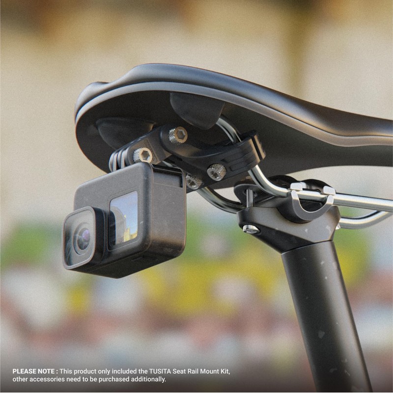 TUSITA Seat Rail Mount Kit Compatible with Garmin Varia RCT715