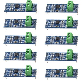 YFUSET 10pcs MAX485 RS485 Transceiver Module TTL to RS485 Converter UART Serial Communication for Arduino Raspberry Pi SCM Development Boards 5V Industrial Control Systems Reliable
