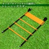 Training Ladder Soccer Futsal Basket Training Agility 5m Plates, 9
