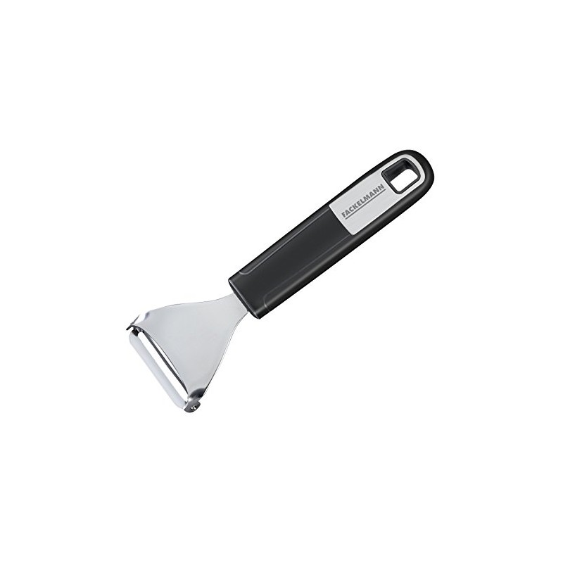FACKELMANN Ziehschäler 17 cm SENSE, praktischer Gemüseschäler, Obstschäler mit rutschfestem