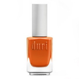 duri Nail Polish, 669 Rio Rager, Stylish Bright Orange Red Shade, Full Coverage, Super Glossy, 0.5 Fl Oz