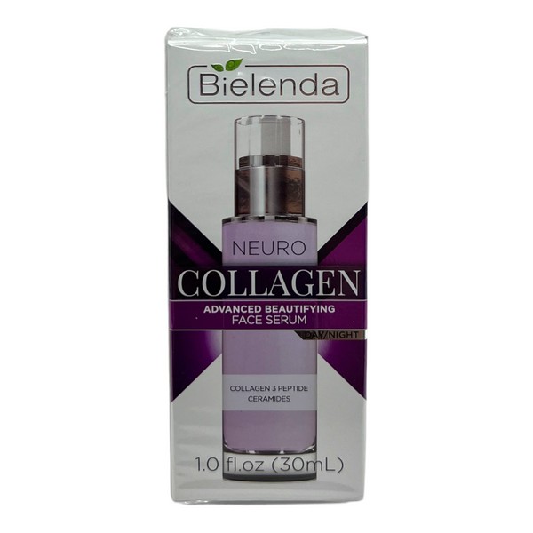 Bielenda Neuro Collagen Advanced Beautifying Face Serum 1.0 oz Exp 04/25