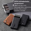 Wolkenstein Leather Card Case with Coin Compartment Men's Credit Card