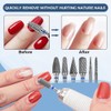 Dophee 6PCS Nail Drill Bits Set, 3/32 Inch Nail Bits