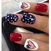 CurvLife Curvlife Soft Gel Press On Nails Kit - Patriot