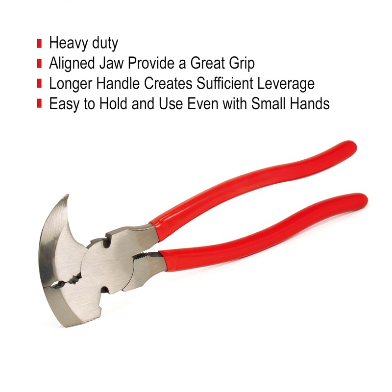 EhuI 10 Inch Forged Fencing Pliers