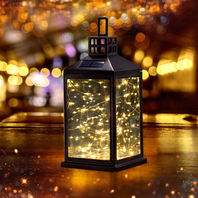 Solar Lantern Lights Outdoor SUNWIND Waterproof Solar Table Lamp Hanging