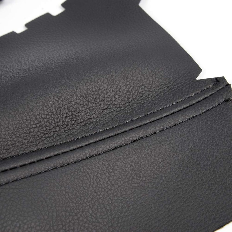 G-PLUS Black Leather Front Door Panel Center Consoles Armrest Cover