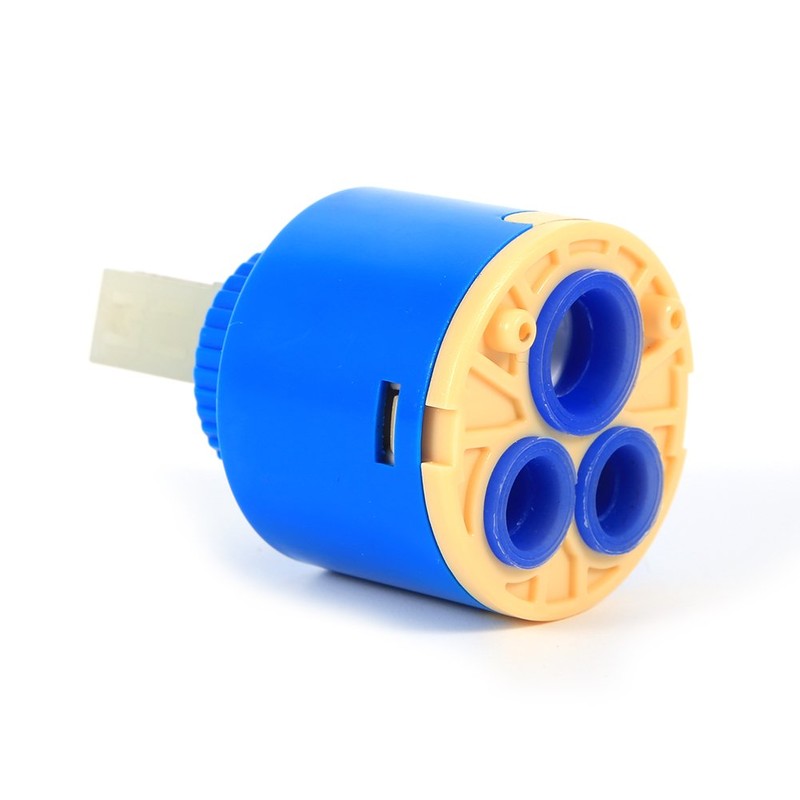 Faucet Ceramic Cartridge 40mm Replacement for Kitchen Bathroom Tap Valve