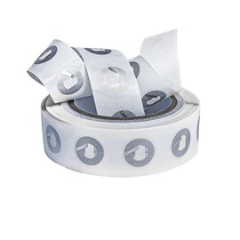 50pcs NFC Stickers NTAG213 Tags 13.56MHz 144 Bytes Memory Stickers Tag Blank Rewritable Tag, Compatible with NFC Enabled Devices (Round-50pcs)