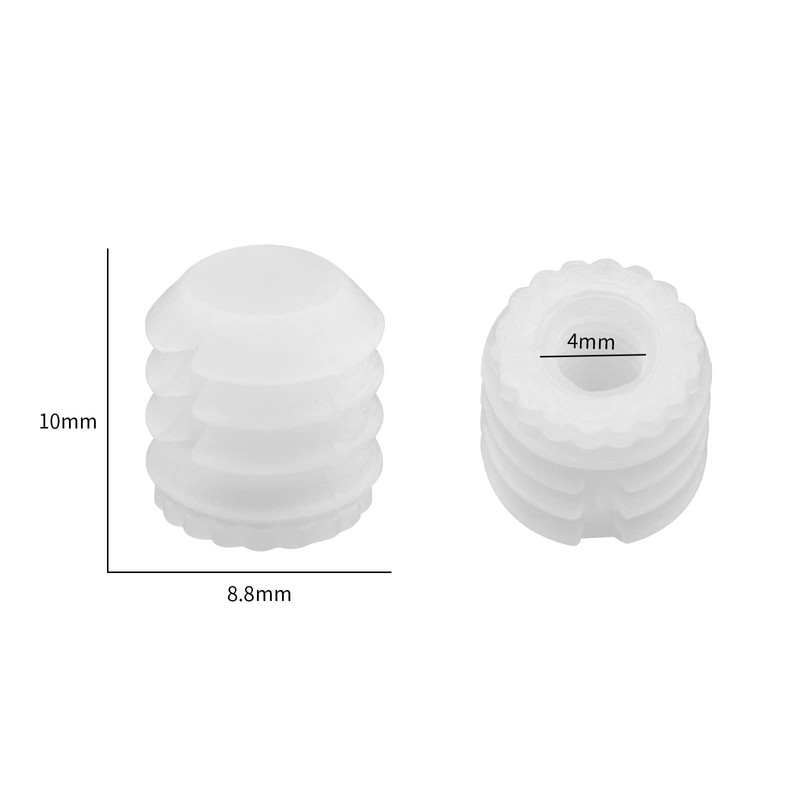 VGOL Pack of 100 M4 x 10 mm Hinge Dowels