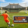 Sensch Soccer Goal Target Net, 16x6ft - Turn Training into
