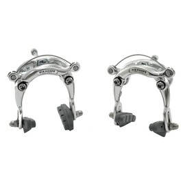 DIA-COMPE DC750 Center Pull Caliper Brake Set (Front+Rear), Silver, DP2502