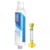 AQUA CREST (1) Inline Water Filter with 1 Hose Protector,for