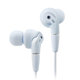 Radius Radius HP-NHR41 Earphones: High Resolution Compatible, MMCX Re-Cable, Ne VOLT Series, Deep Bass, High Grade Model HP-NHR41BG (Blue Gray)