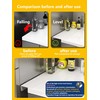 Metal Kitchen Refrigerator Gap Partition Countertop Gap Extension Board, Refrigerator