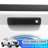 JHCHAN Tailgate Handle Cover Keyhole Matte for Ford Ranger 2012-2022