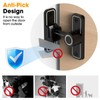 MeBantoo Sliding Barn Door Lock Hardware, 90 Degree Locks for