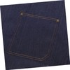 LABRIMP Sleeveless Denim Bib Apron for Women Men Pottery Work