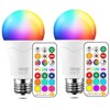 HEKEE LED Bulbs, Base Diameter 26mm, Bulb Color 2700K, 100